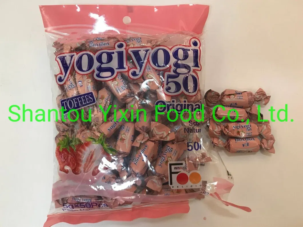 4G Fruit Flavor Toffee Candy with Cheap Price