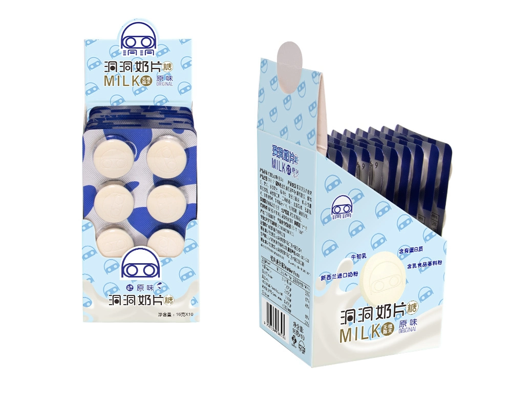 Hot Seller Milk Flavored Candy Chewy Sweet Milktablet Candy