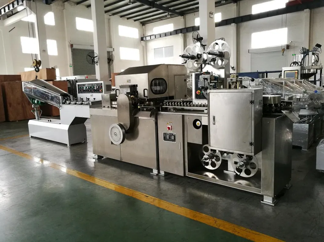 High Speed Flat Lollipop Making and Packing Machine