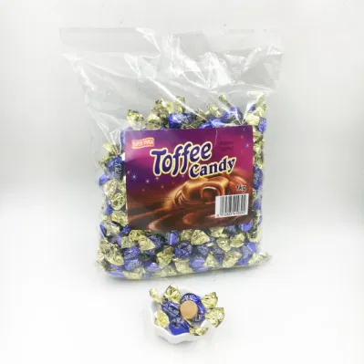 Factory Wholesale Double Twist Fresh New Toffee Candy