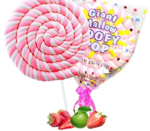 Decorating Candy Sale Custom Wholesale Bulk Halal Dry Twist Big Marshmallow