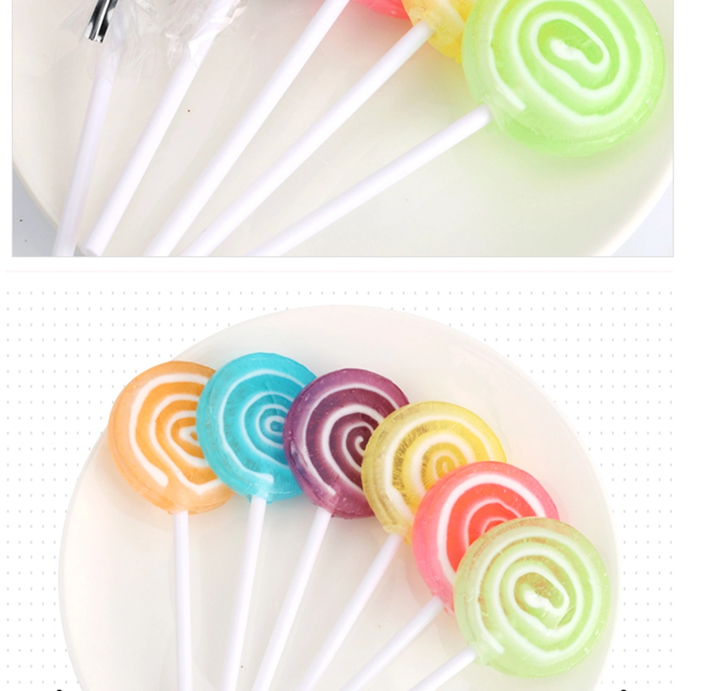 Chinese Ex-Factory Price Sweet Fruit Cute Cartoon Children Lollipop