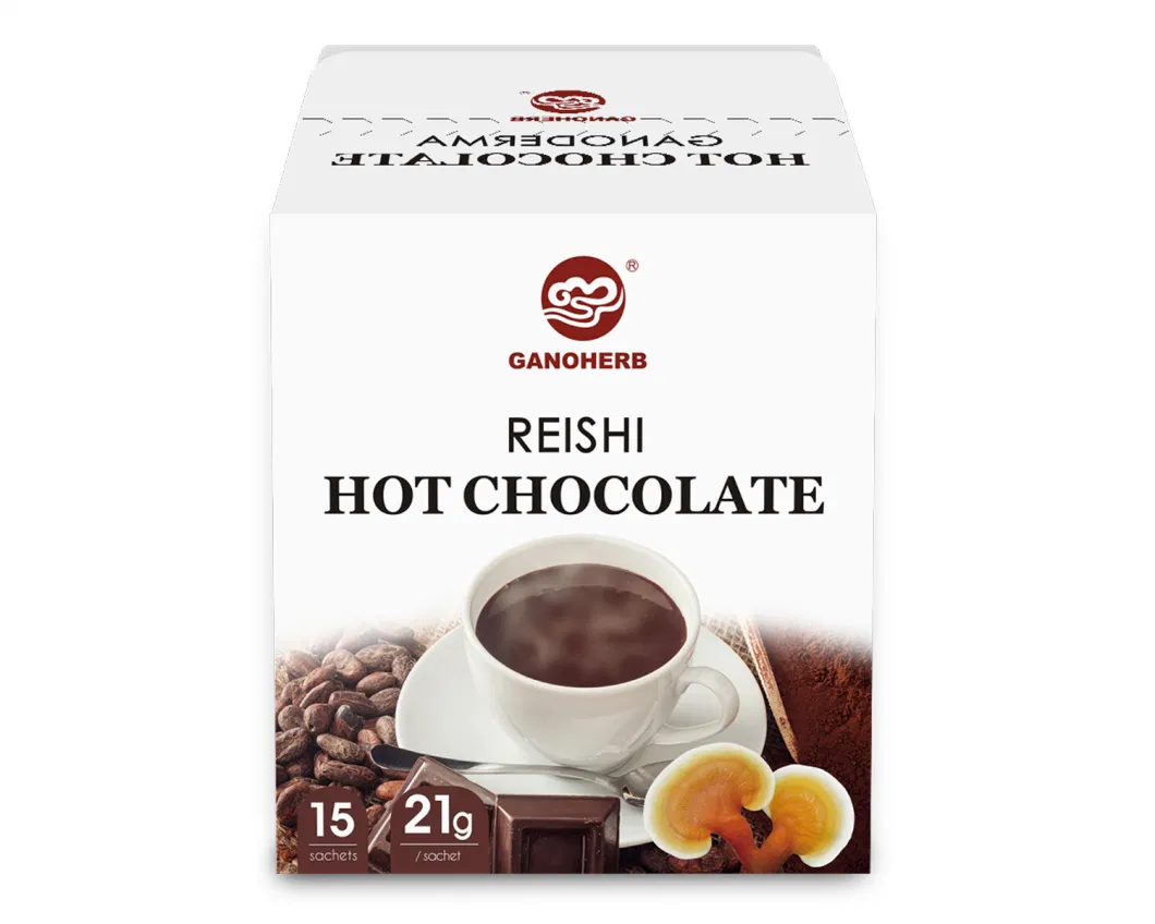 OEM Reishi Mushroom Hot Chocolate with Real Cocoa Mixed with Ganoderma