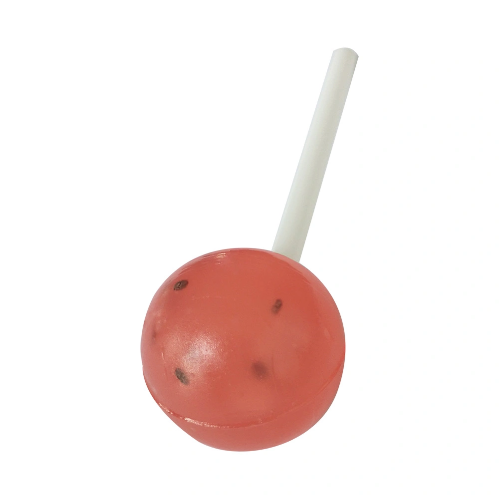 Pink Mixed Lollipop Fruit Hard Candy with Sweet Colorful Fruit Flavor