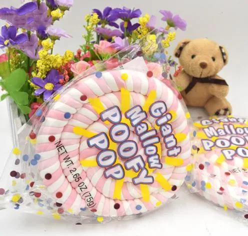 Decorating Candy Sale Custom Wholesale Bulk Halal Dry Twist Big Marshmallow
