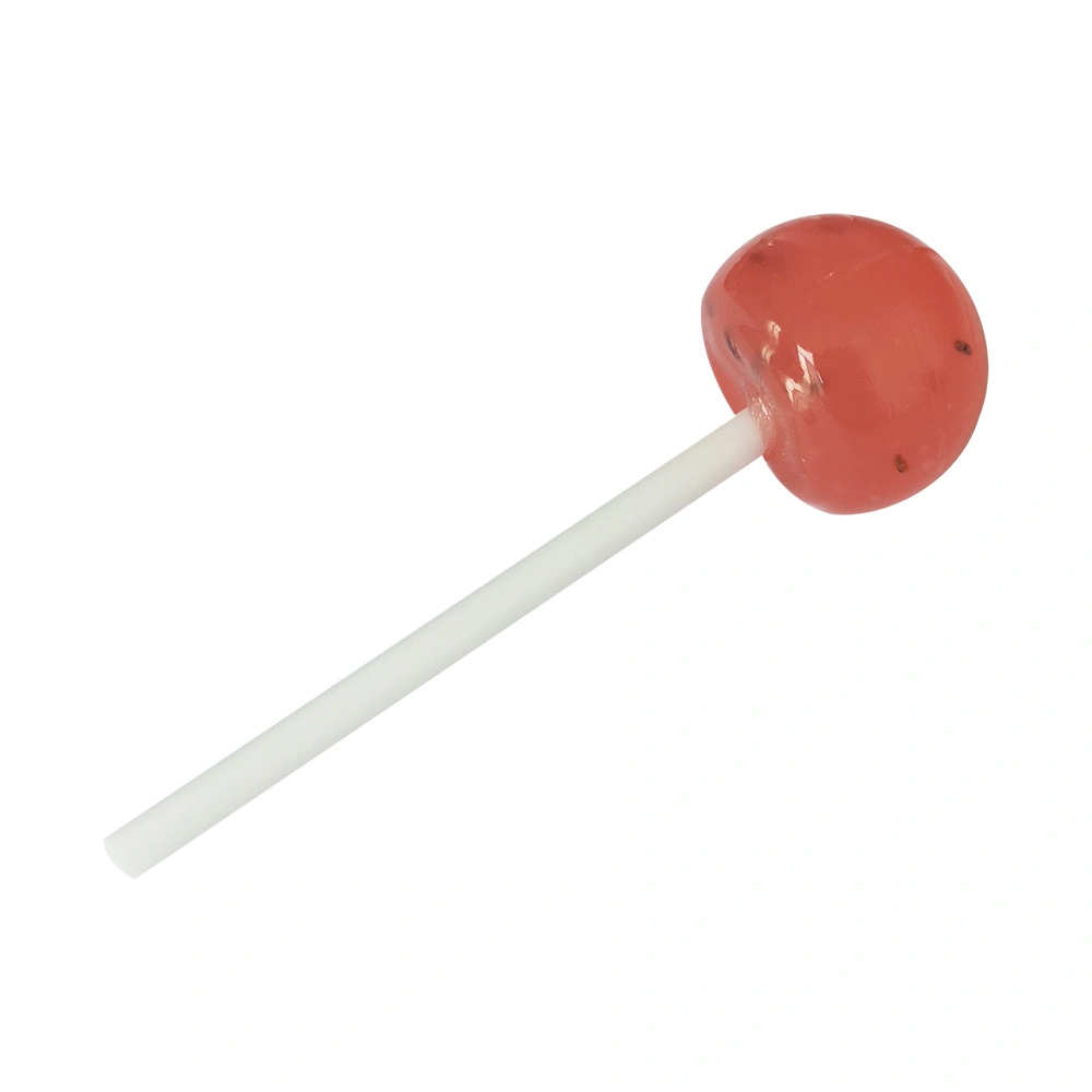 High Elasticity Factory Fruit Flavor Candy Lollipop with Jam Filling