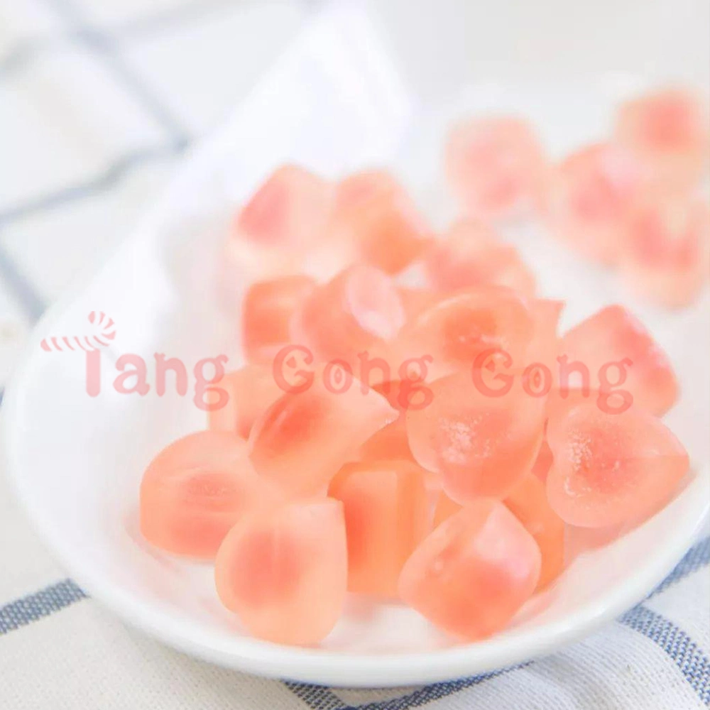 Xylitol Gelatin Multivitamins Gummy Candy Soft Candy with Fruit Shaped
