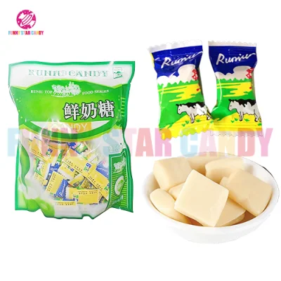 Factory Price Cheap Wholesales Cream Fresh Milk Flavor Chewy Candy