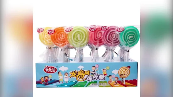 HACCP Certificate Manufacture Supply White Sugar Sweets Halloween Candy Lollipops
