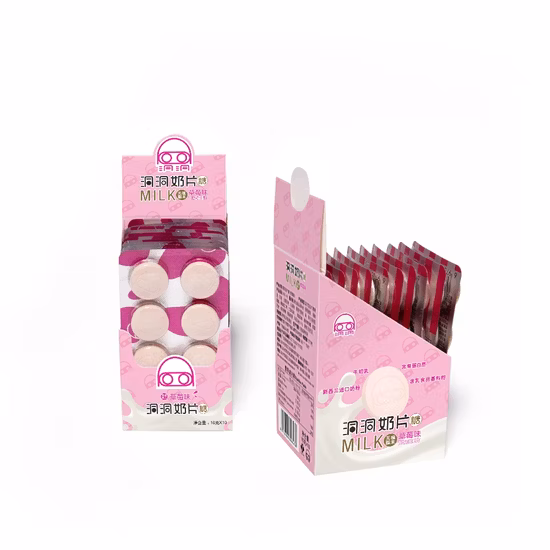 Hot Seller Milk Flavored Candy Chewy Sweet Milktablet Candy